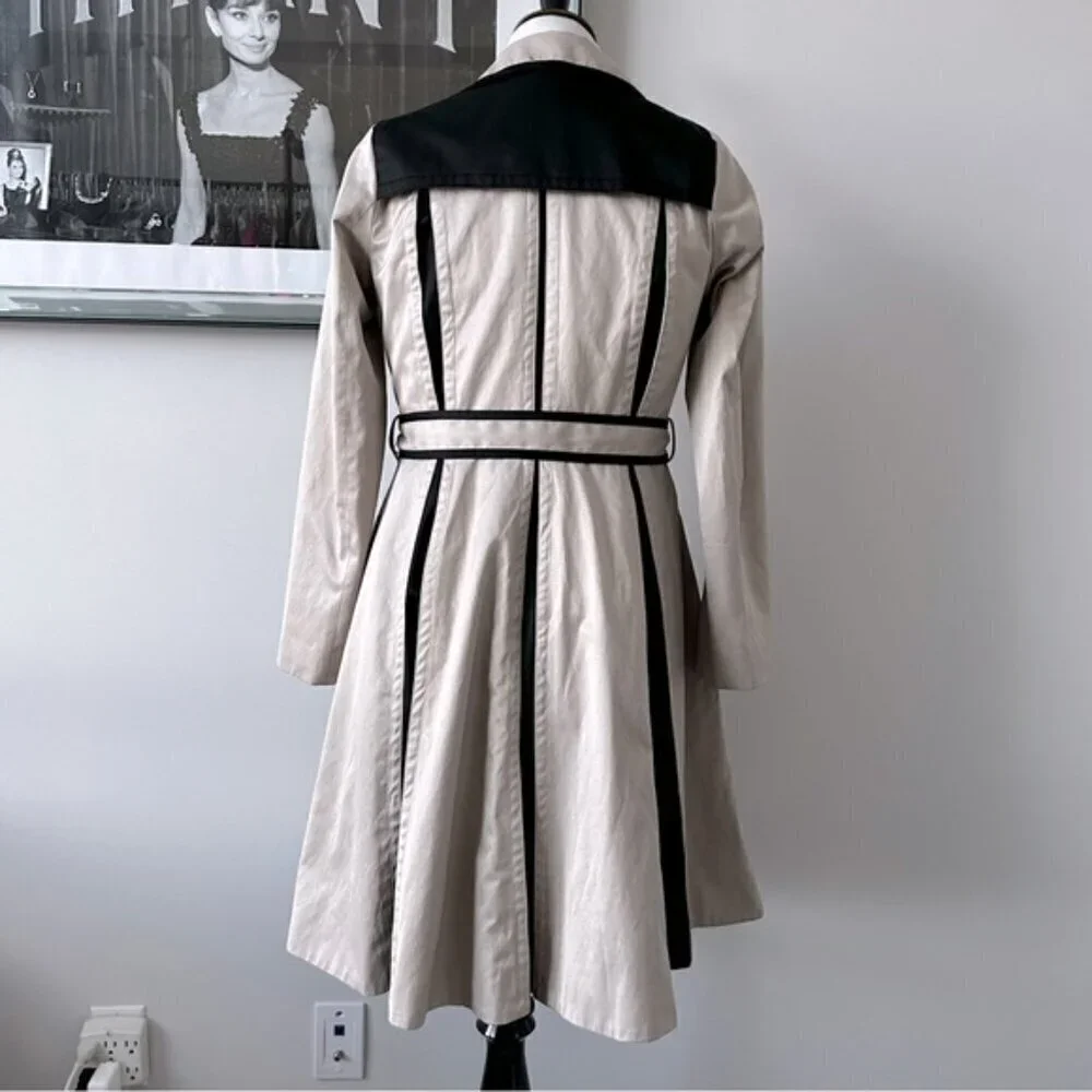 Principles by Ben de Lisi Fit and Flare Trench Coat (c) - Picture 2 of 12